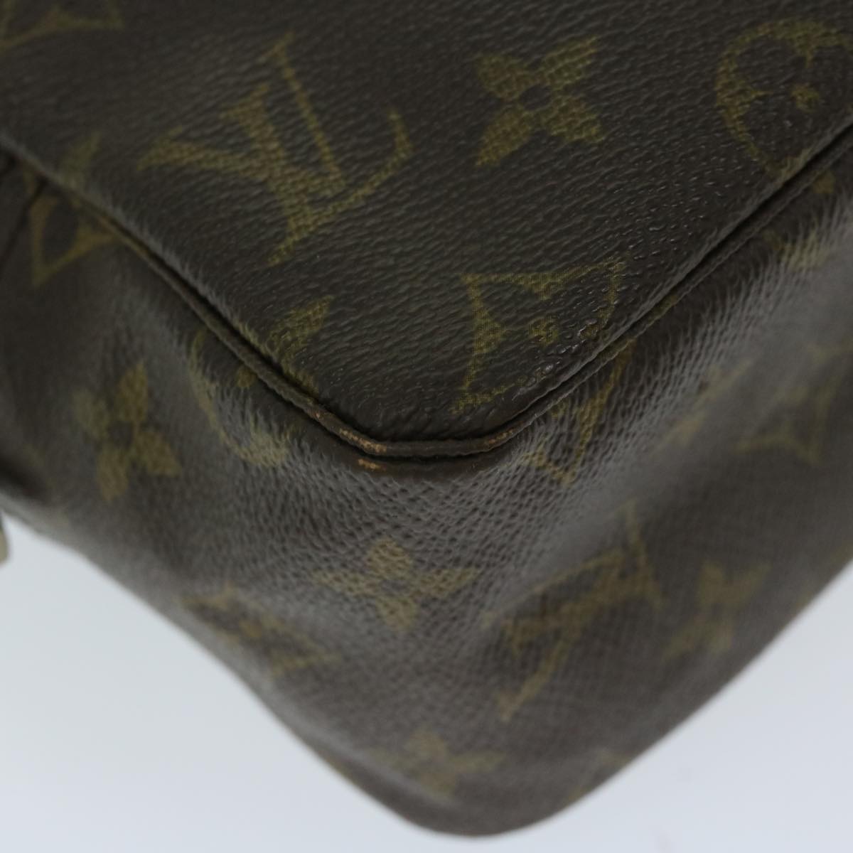 LOUIS VUITTON Monogram Trousse Toilette 28 Clutch Bag M47522 LV Auth 67524