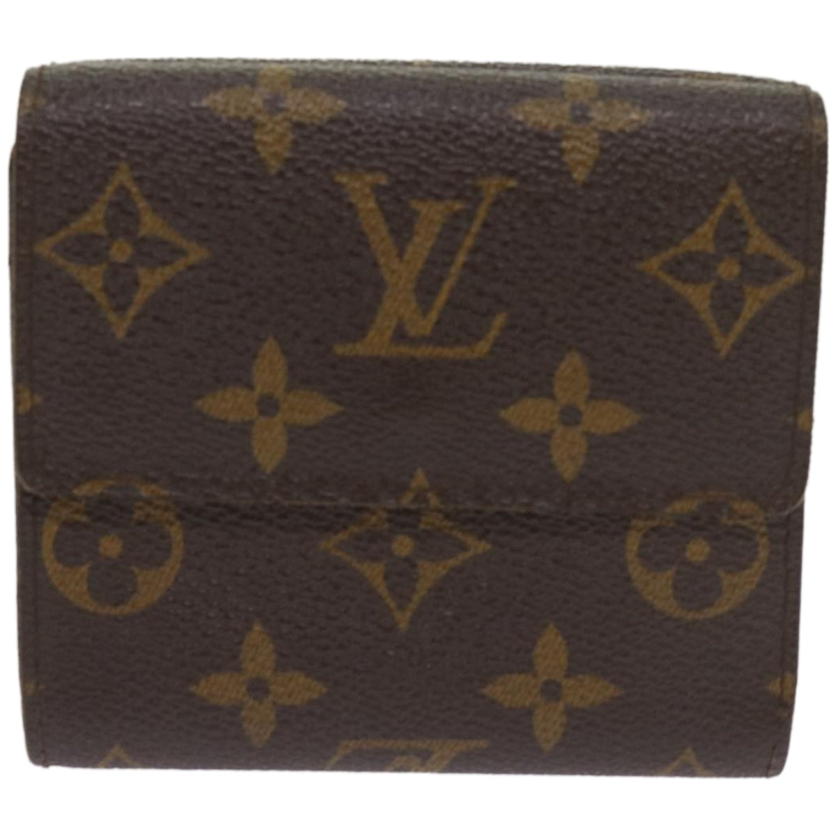 LOUIS VUITTON Monogram Portefeuille Elise Wallet M61654 LV Auth 67532