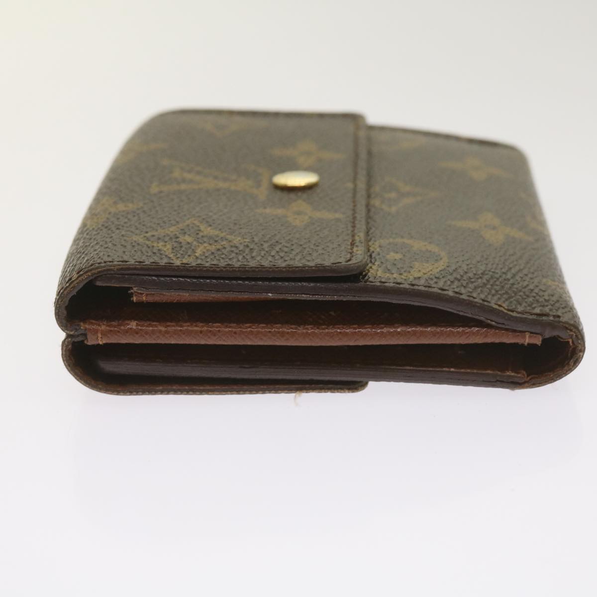 LOUIS VUITTON Monogram Portefeuille Elise Wallet M61654 LV Auth 67532