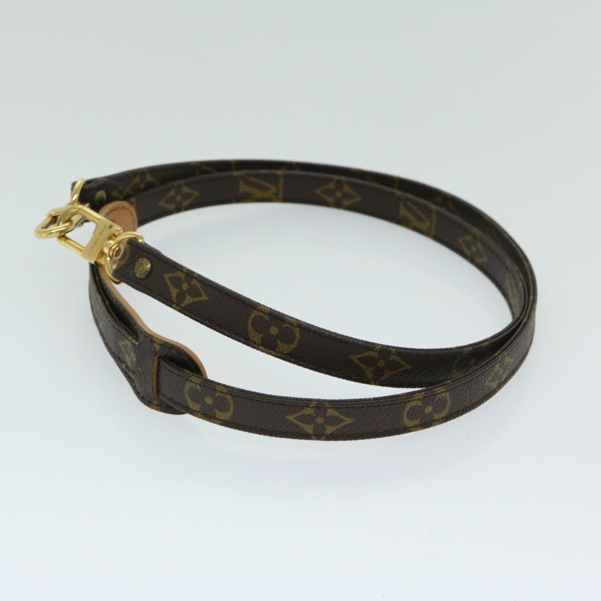 LOUIS VUITTON Monogram Shoulder Strap 44.1"" LV Auth 67547