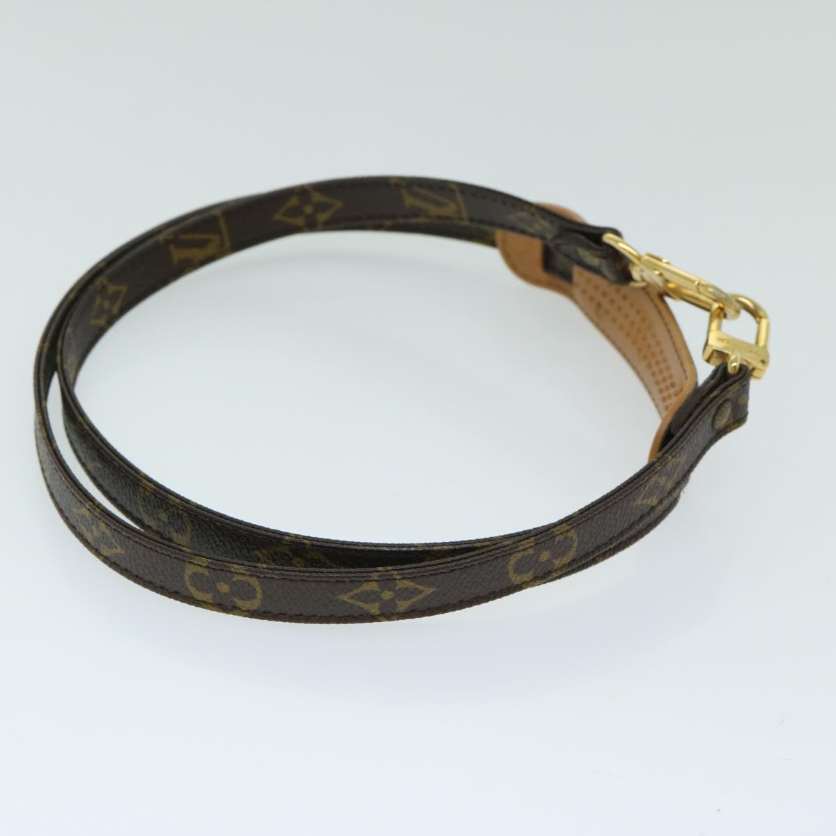 LOUIS VUITTON Monogram Shoulder Strap 44.1"" LV Auth 67547