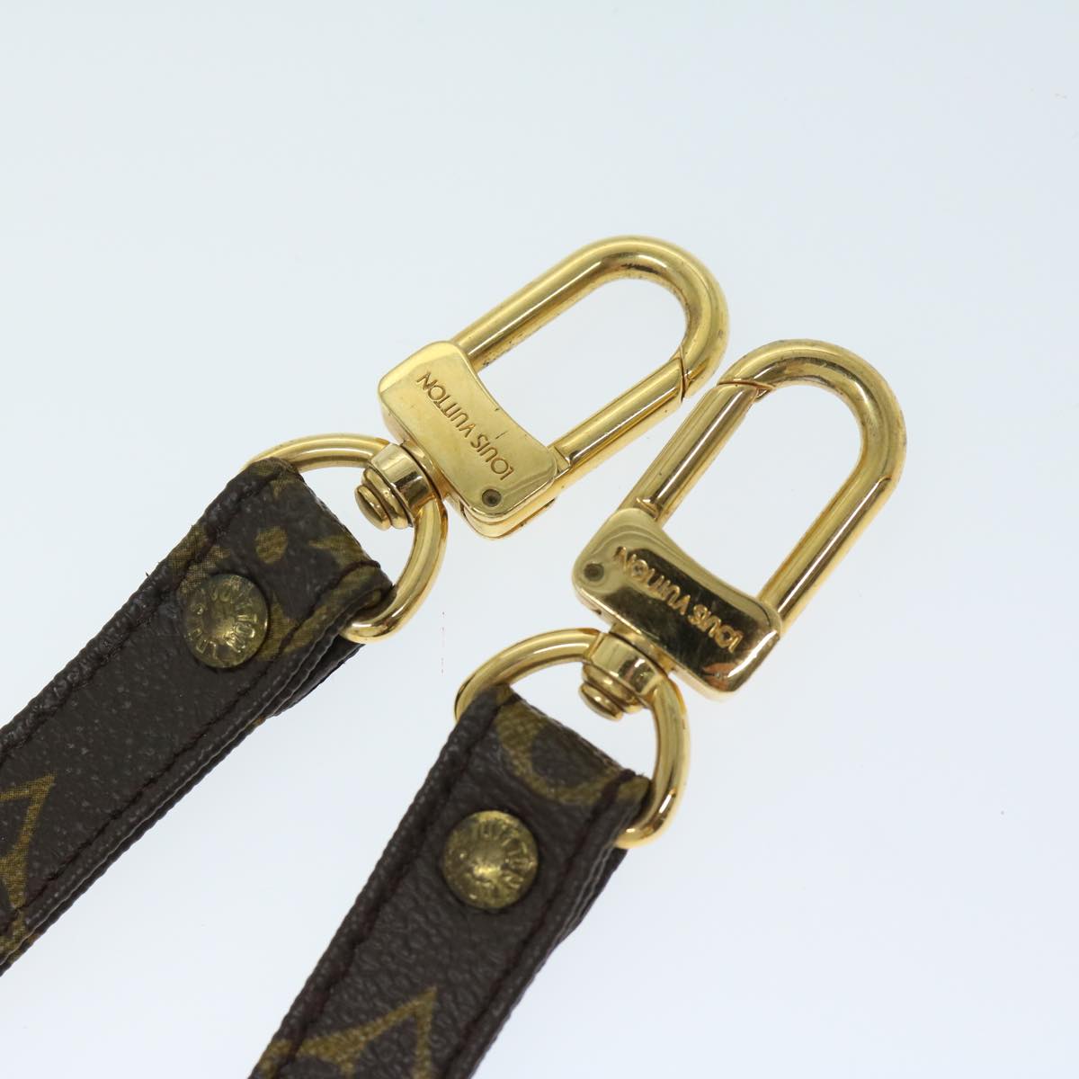 LOUIS VUITTON Monogram Shoulder Strap 44.1"" LV Auth 67547