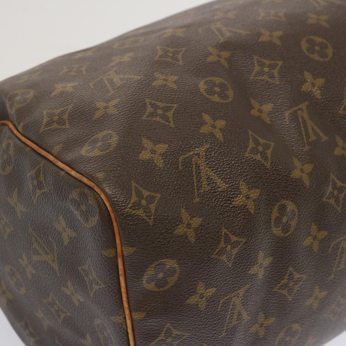 LOUIS VUITTON Monogram Speedy 35 Hand Bag M41524 LV Auth 67572