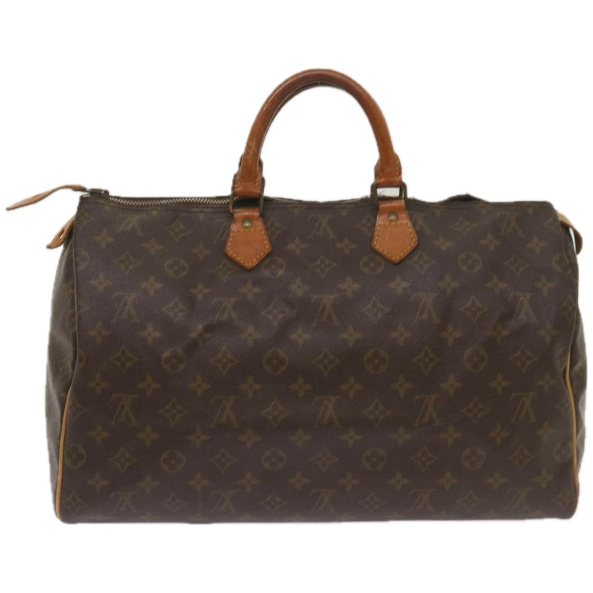 LOUIS VUITTON Monogram Speedy 40 Hand Bag M41522 LV Auth 67577