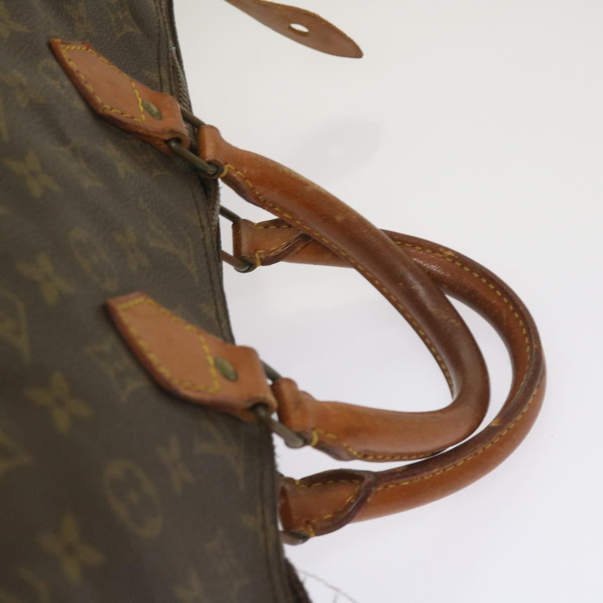 LOUIS VUITTON Monogram Speedy 40 Hand Bag M41522 LV Auth 67577