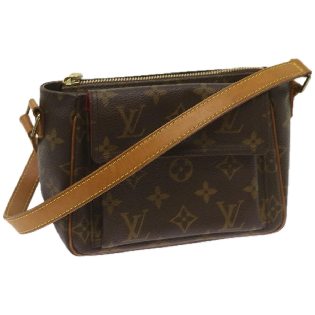 LOUIS VUITTON Monogram Viva Cite PM Shoulder Bag M51165 LV Auth 67587