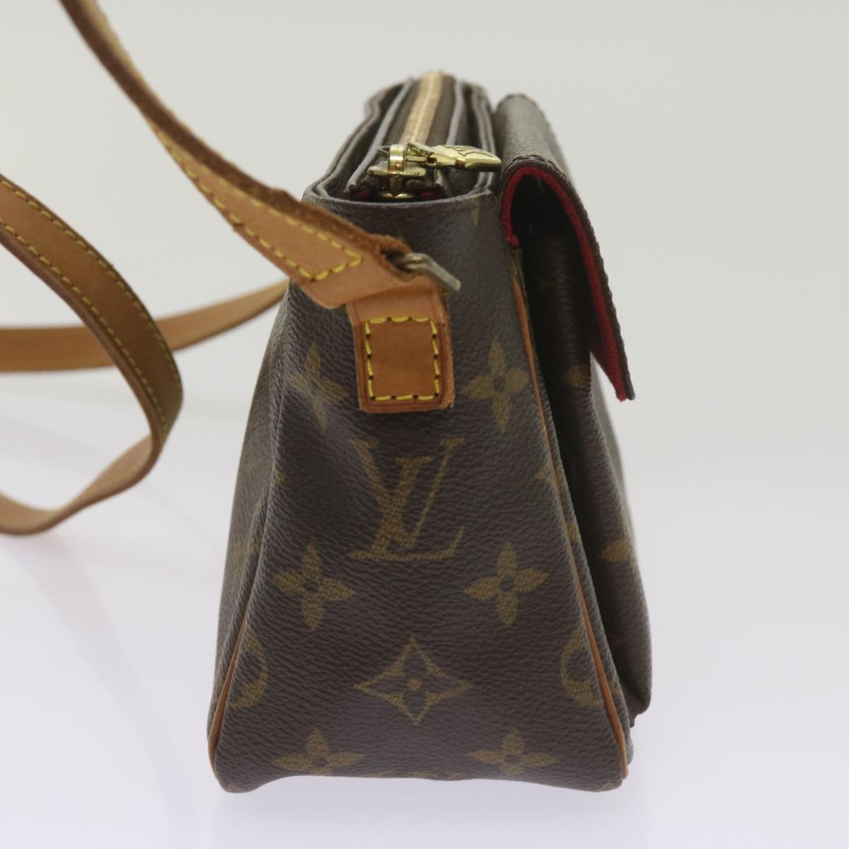 LOUIS VUITTON Monogram Viva Cite PM Shoulder Bag M51165 LV Auth 67587