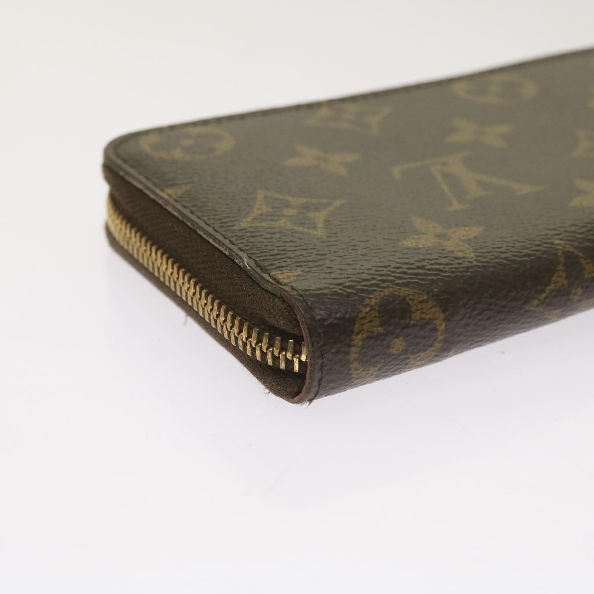 LOUIS VUITTON Monogram Portefeuille Clemence Long Wallet M60742 LV Auth 67605