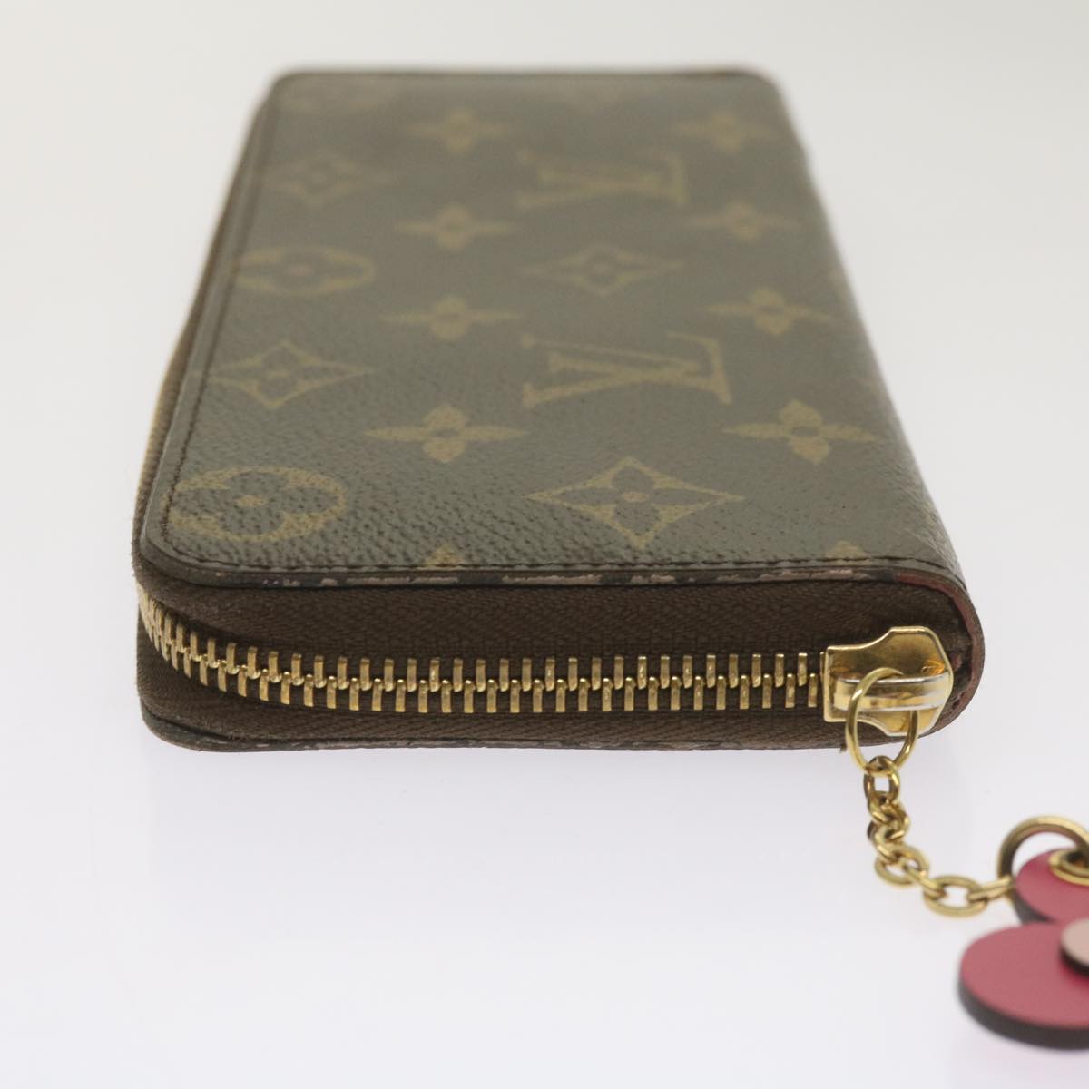 LOUIS VUITTON Monogram Portefeuille Clemence Long Wallet M60742 LV Auth 67605