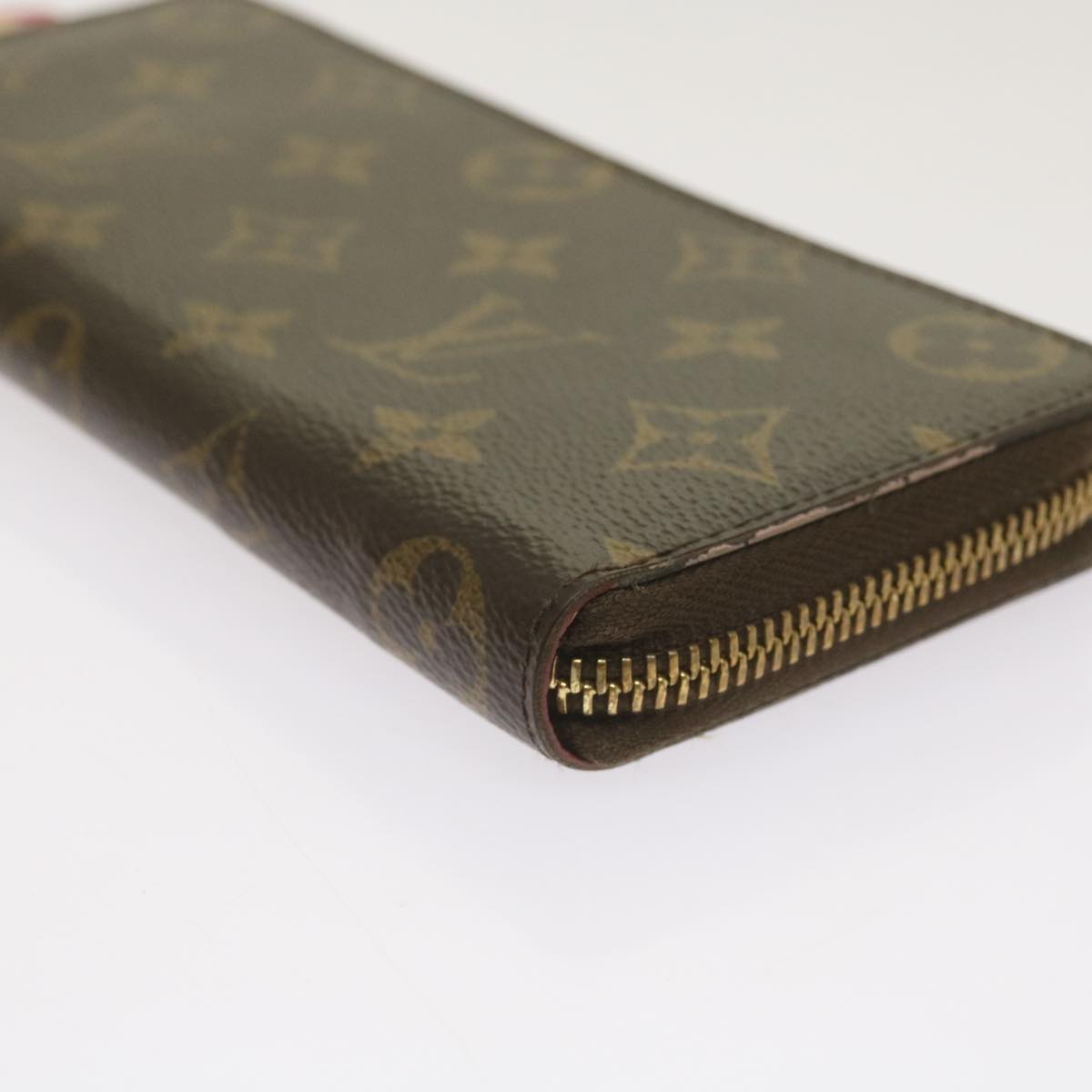 LOUIS VUITTON Monogram Portefeuille Clemence Long Wallet M60742 LV Auth 67605