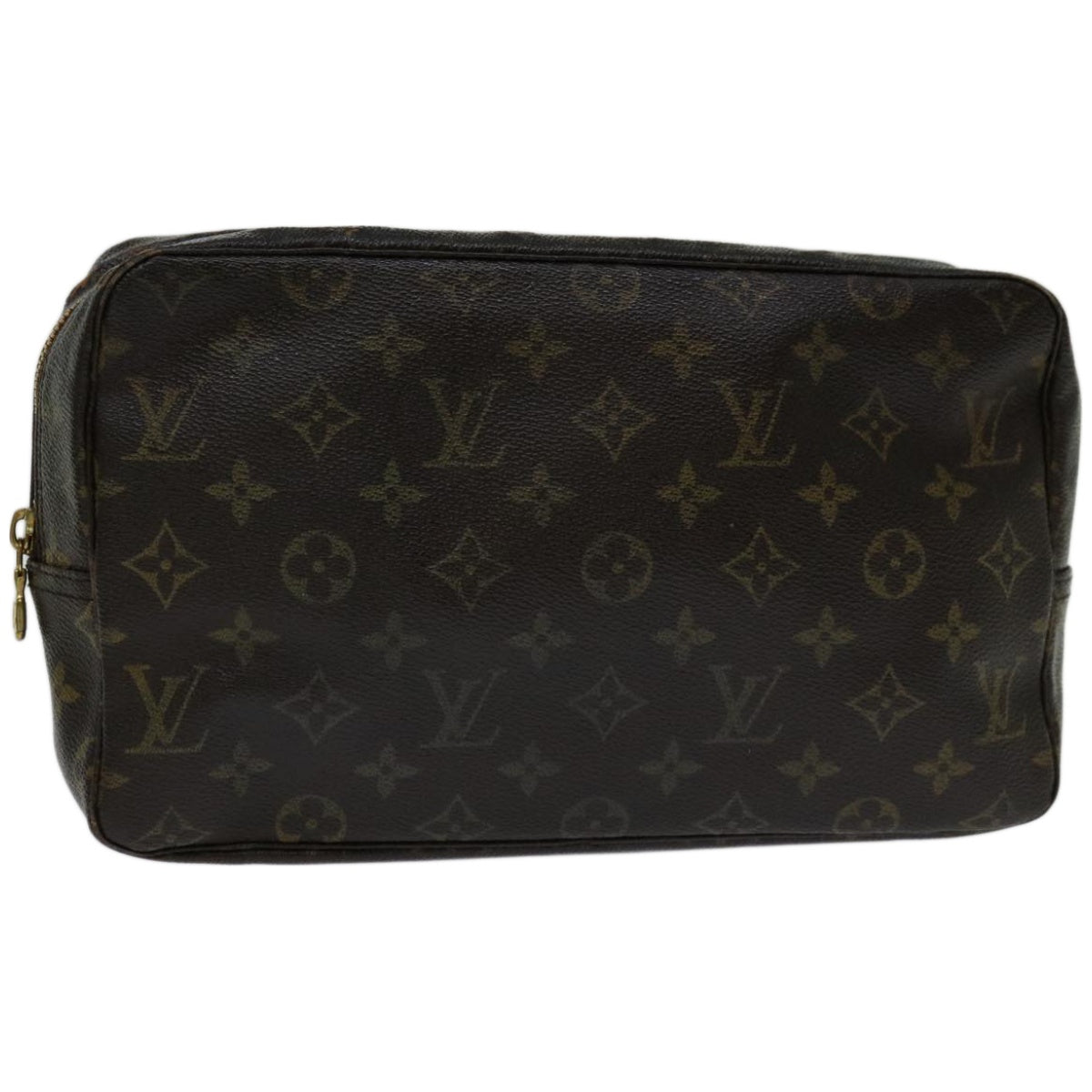 LOUIS VUITTON Monogram Trousse Toilette 28 Clutch Bag M47522 LV Auth 67610