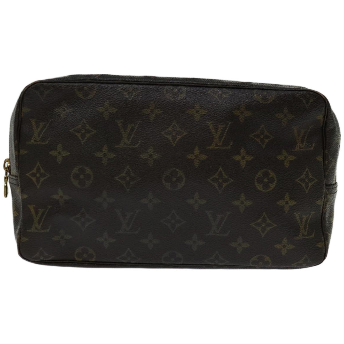 LOUIS VUITTON Monogram Trousse Toilette 28 Clutch Bag M47522 LV Auth 67610