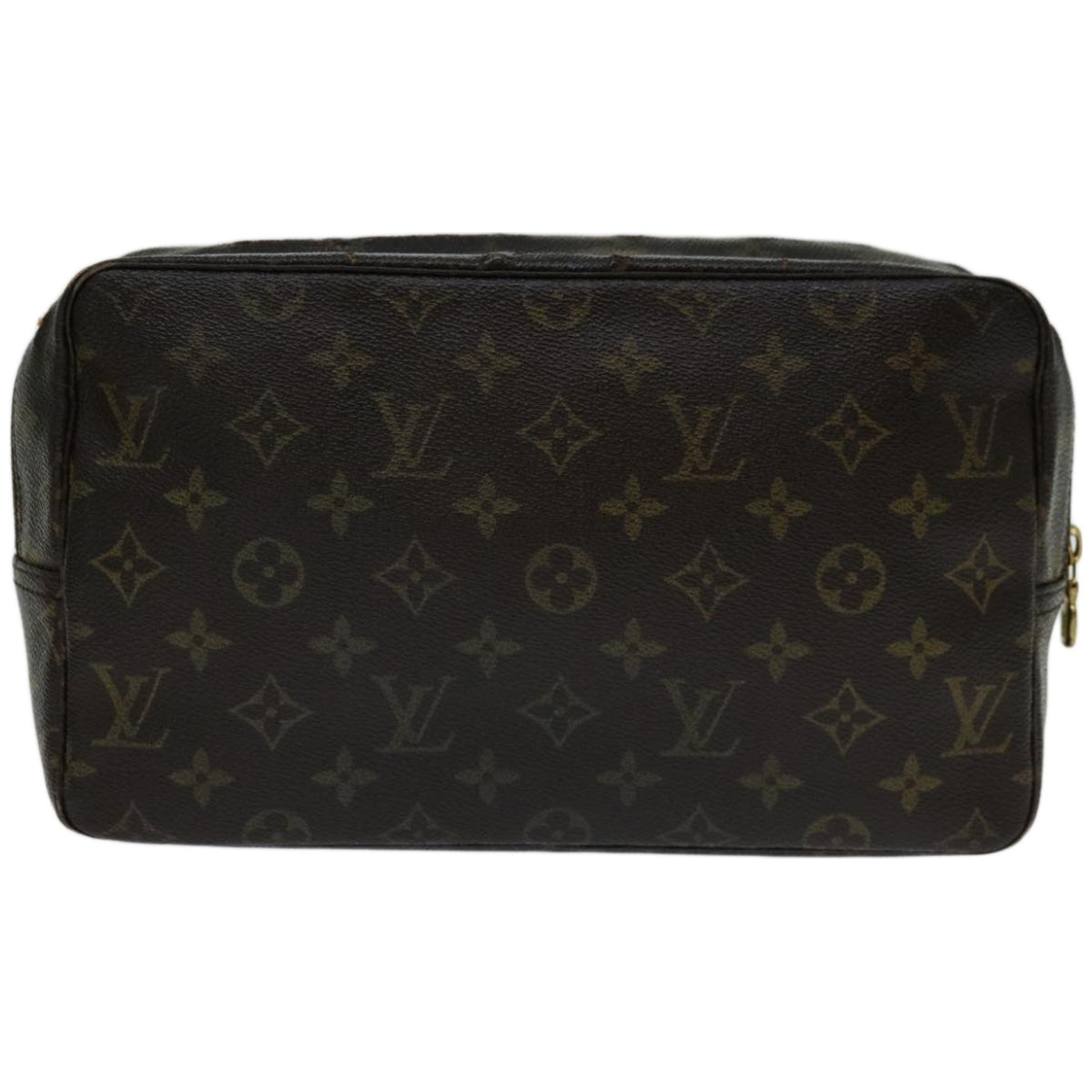 LOUIS VUITTON Monogram Trousse Toilette 28 Clutch Bag M47522 LV Auth 67610