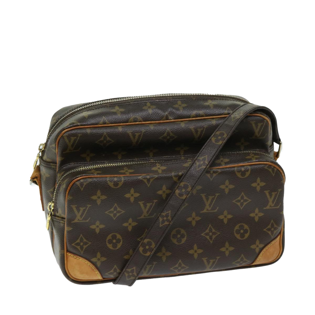 LOUIS VUITTON Monogram Nile Shoulder Bag M45244 LV Auth 67636