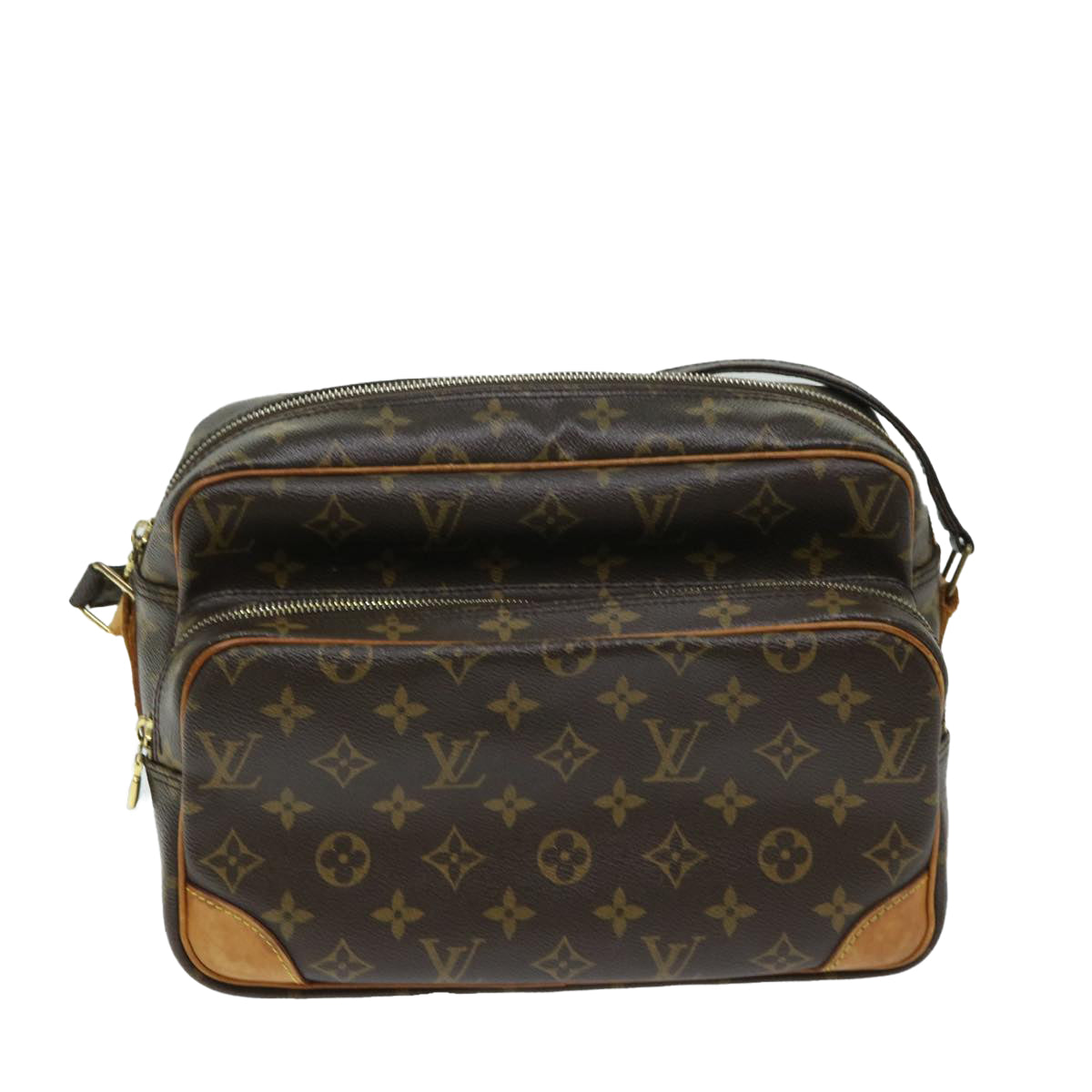 LOUIS VUITTON Monogram Nile Shoulder Bag M45244 LV Auth 67636