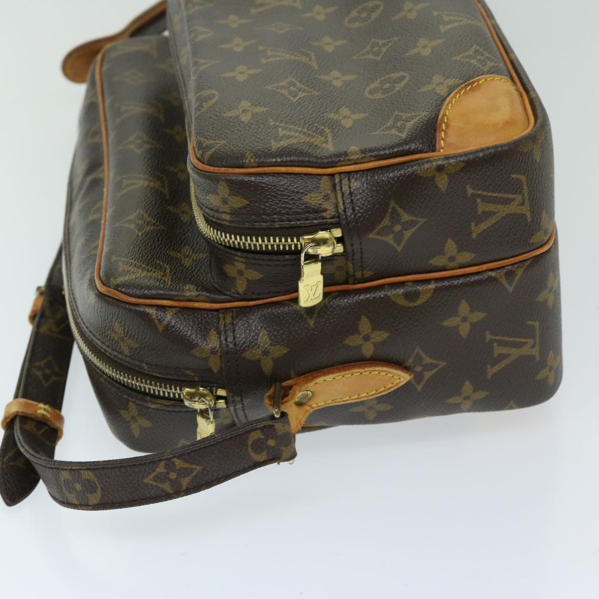 LOUIS VUITTON Monogram Nile Shoulder Bag M45244 LV Auth 67636