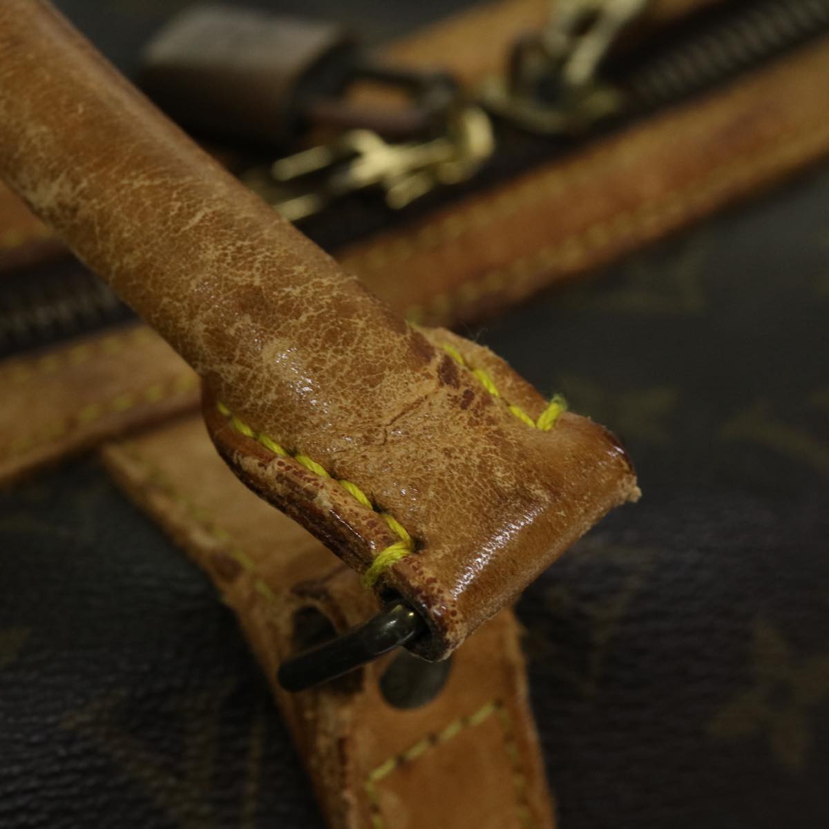 LOUIS VUITTON Monogram Sac Sports Boston Bag M41444 LV Auth 67665