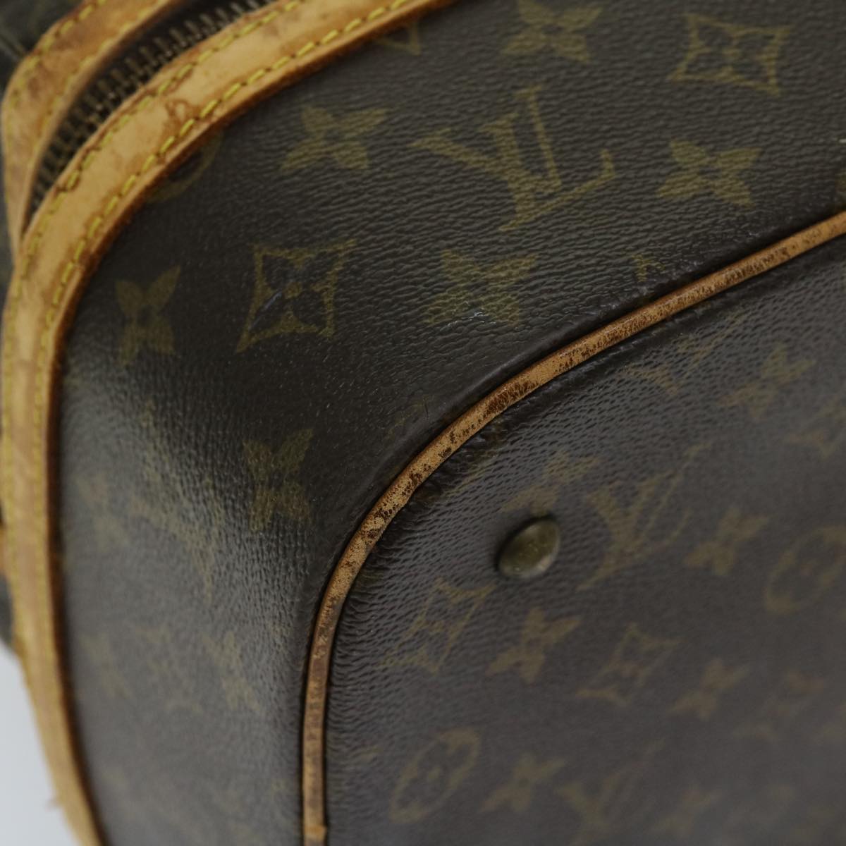 LOUIS VUITTON Monogram Sac Sports Boston Bag M41444 LV Auth 67665