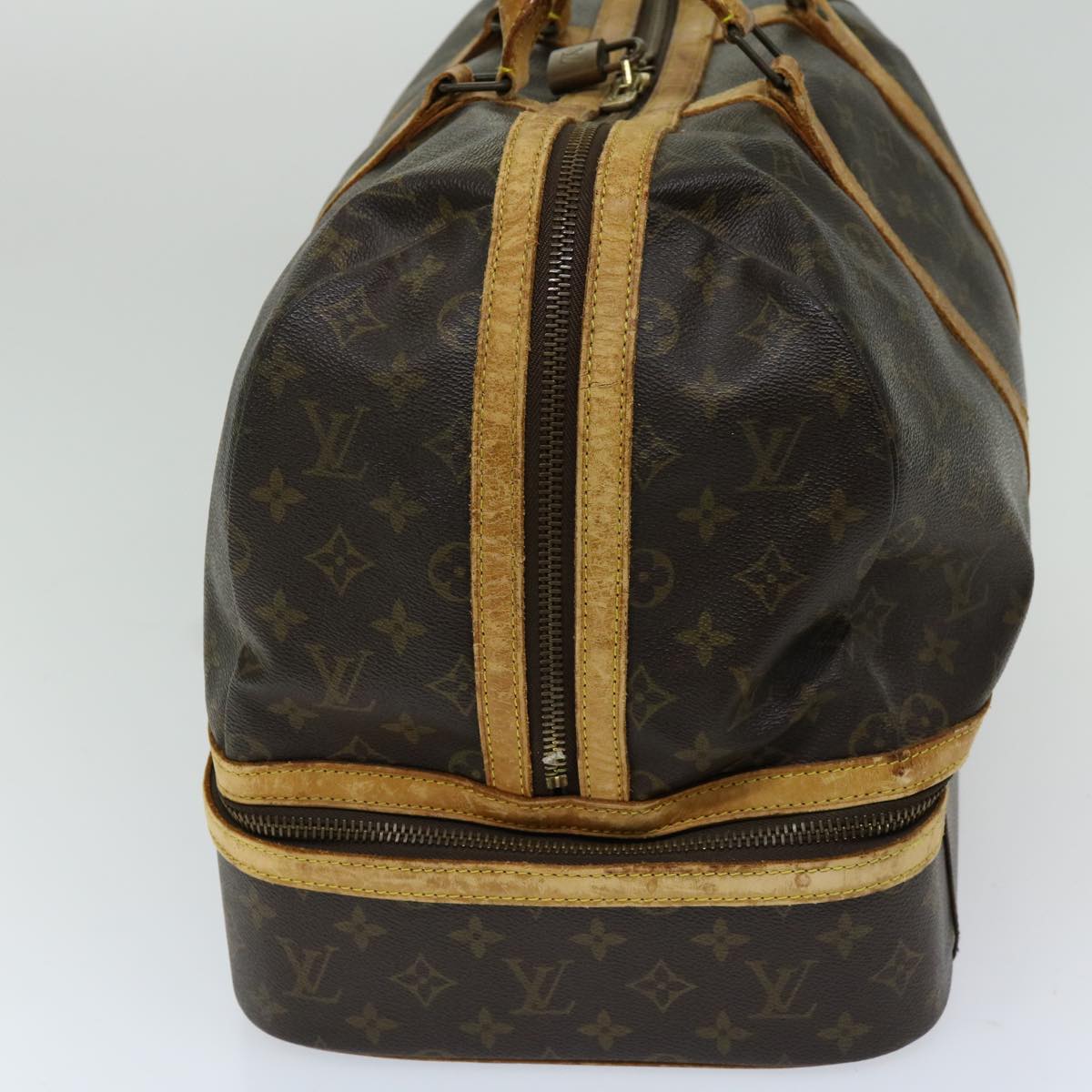 LOUIS VUITTON Monogram Sac Sports Boston Bag M41444 LV Auth 67665