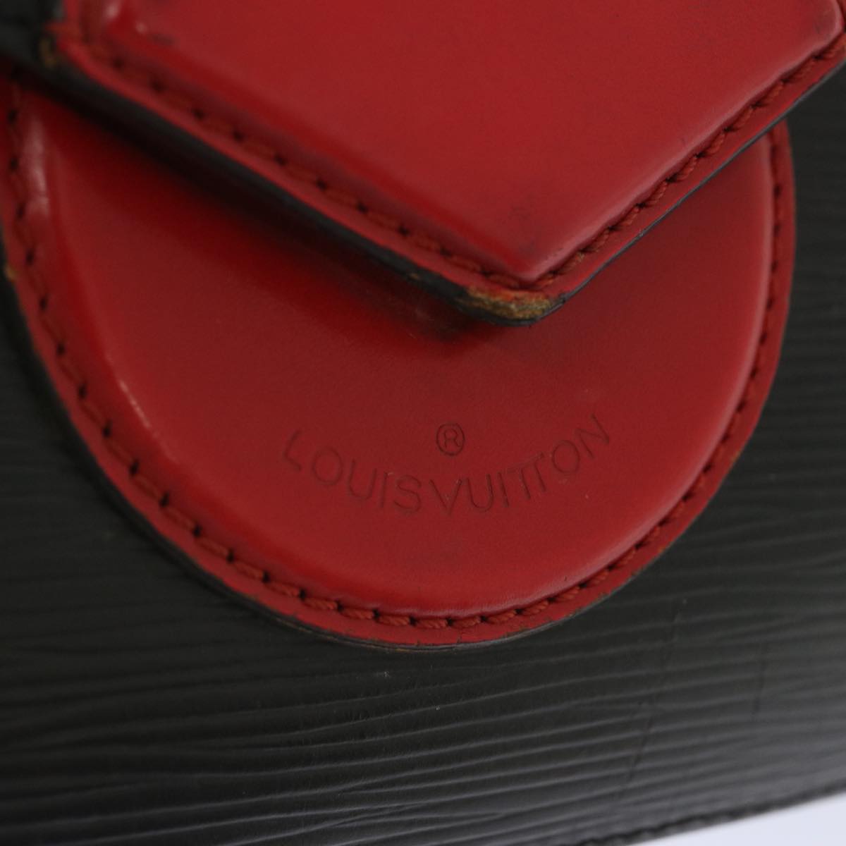 LOUIS VUITTON Epi Osh Shoulder Bag Black Red M52444 LV Auth 67691