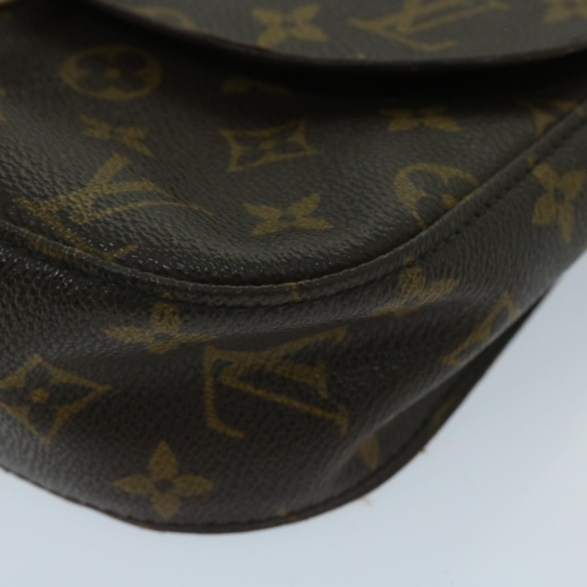 LOUIS VUITTON Monogram Saint Cloud GM Shoulder Bag M51242 LV Auth 67727