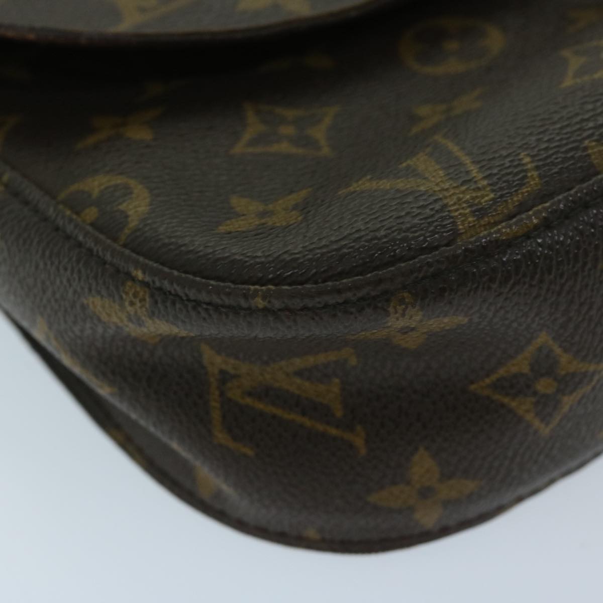 LOUIS VUITTON Monogram Saint Cloud GM Shoulder Bag M51242 LV Auth 67727