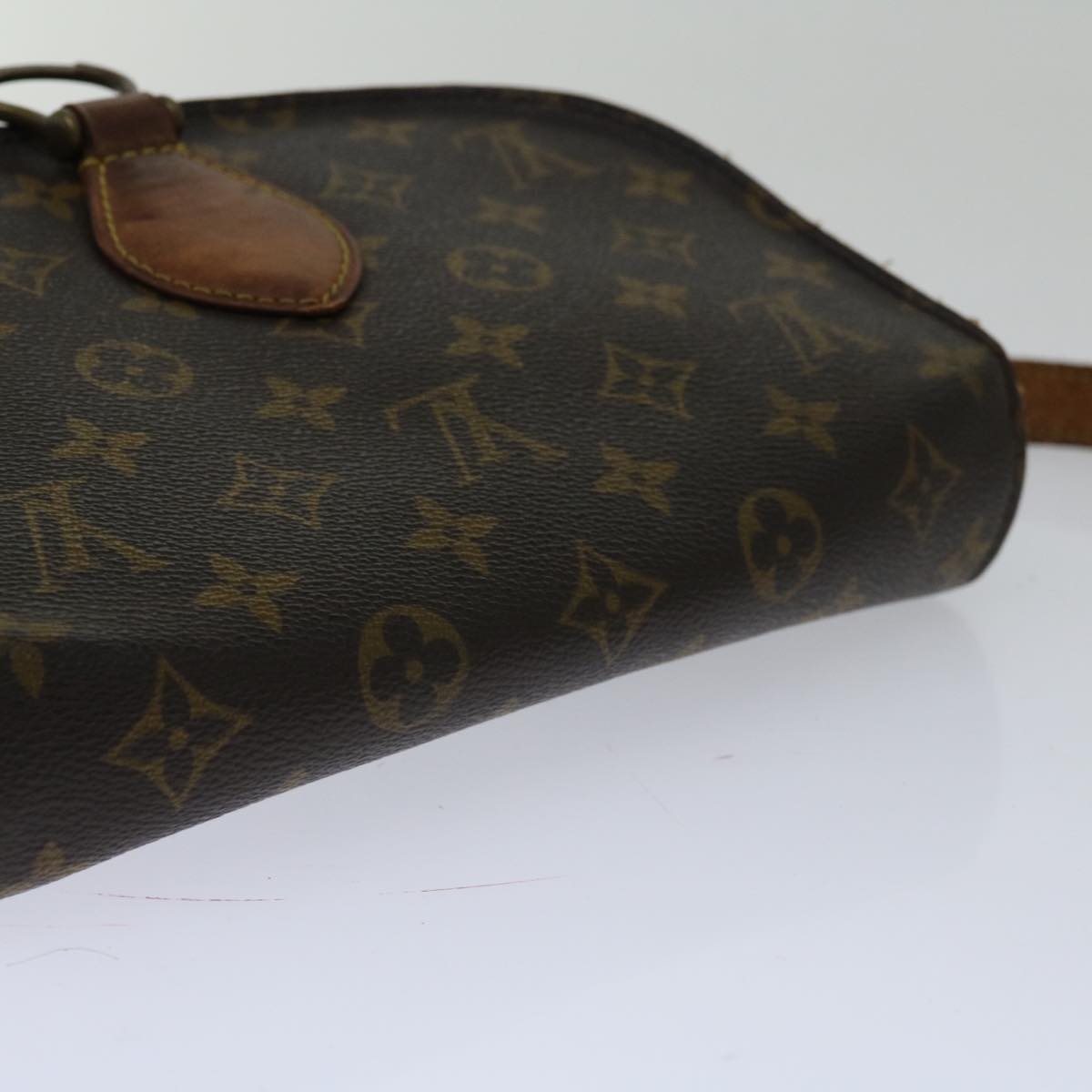 LOUIS VUITTON Monogram Saint Cloud GM Shoulder Bag M51242 LV Auth 67727