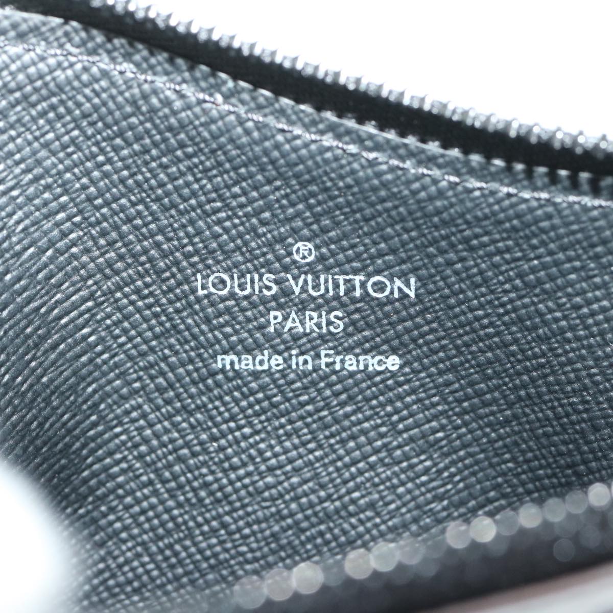 LOUIS VUITTON Damier Ebene Giant NIGO Collaboration Coin Purse N60387 Auth 67748