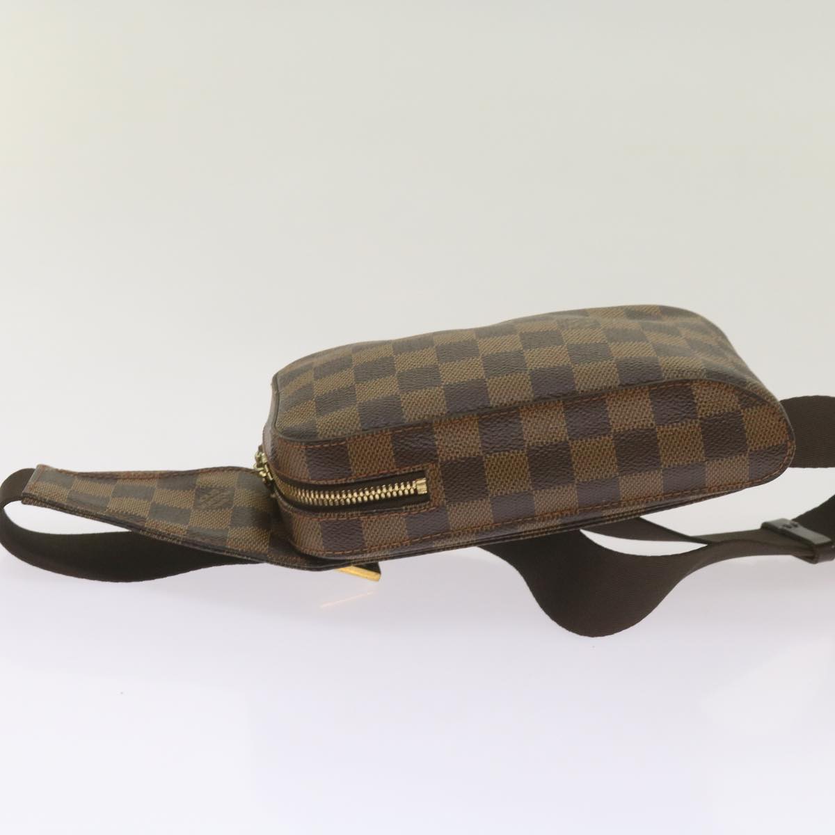 LOUIS VUITTON Damier Ebene Geronimos Shoulder Bag N51994 LV Auth 67767