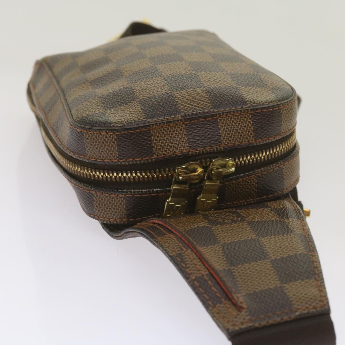 LOUIS VUITTON Damier Ebene Geronimos Shoulder Bag N51994 LV Auth 67767