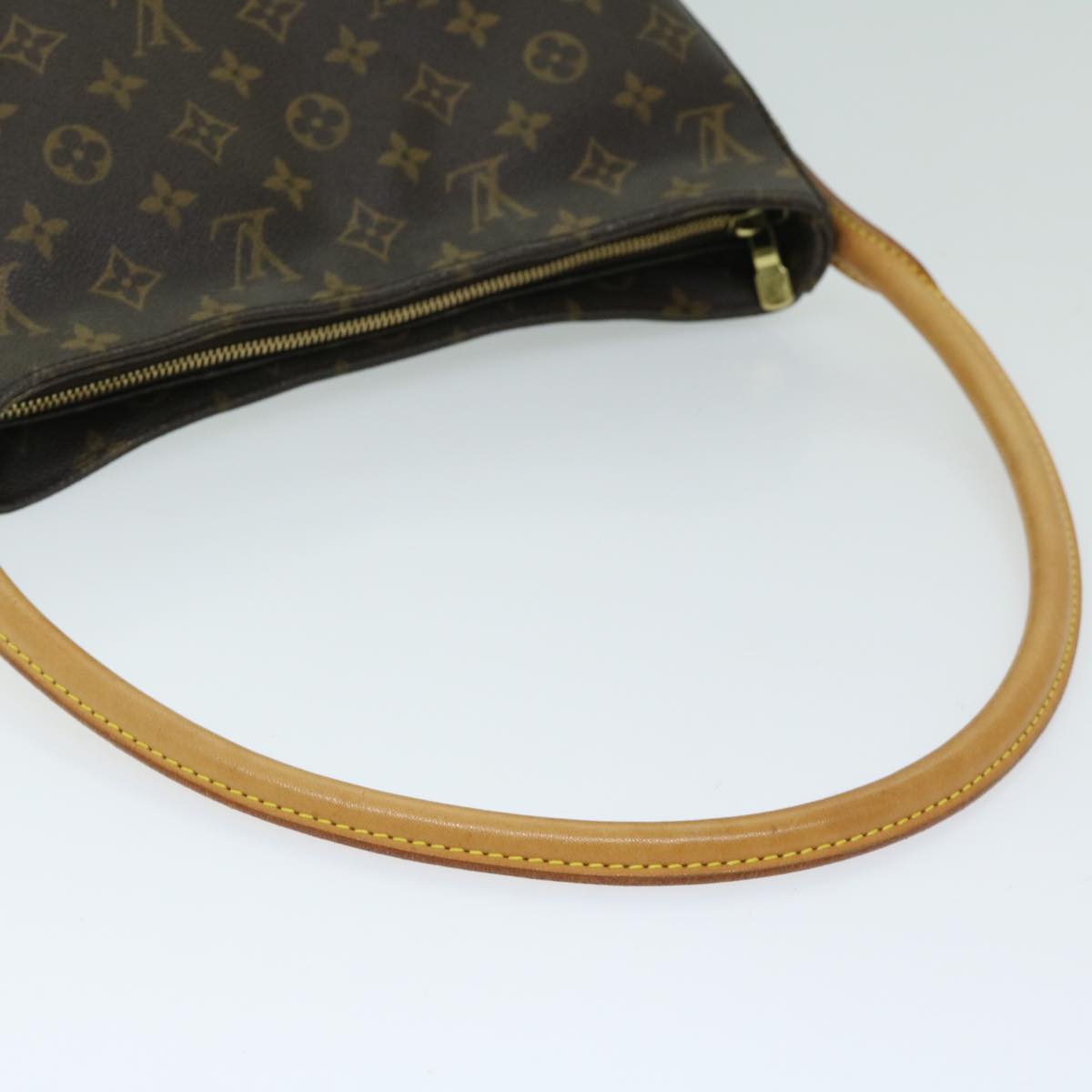 LOUIS VUITTON Monogram Looping GM Shoulder Bag M51145 LV Auth 67781