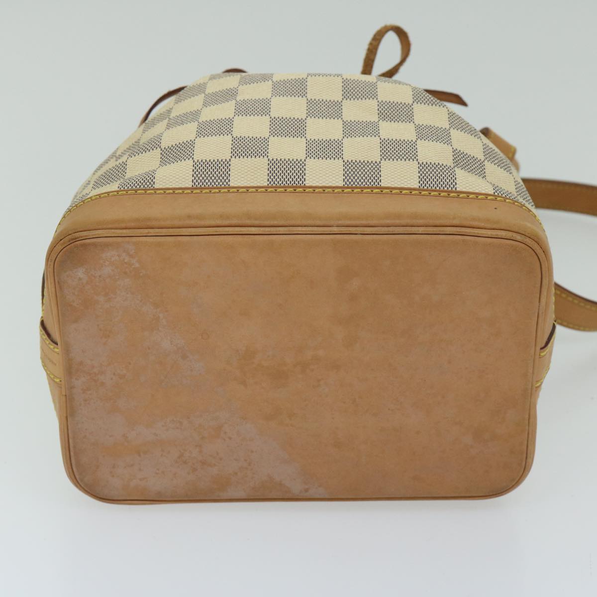 LOUIS VUITTON Damier Azur Noe BB Shoulder Bag N41220 LV Auth 67787