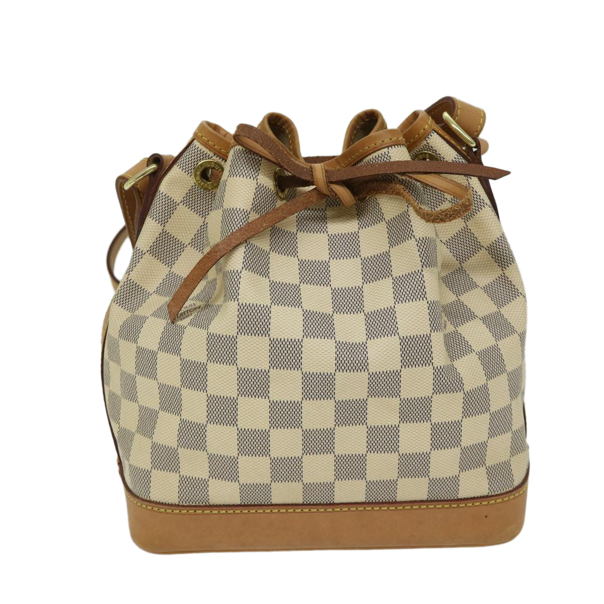 LOUIS VUITTON Damier Azur Noe BB Shoulder Bag N41220 LV Auth 67787