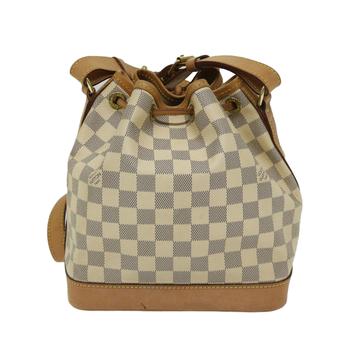 LOUIS VUITTON Damier Azur Noe BB Shoulder Bag N41220 LV Auth 67787