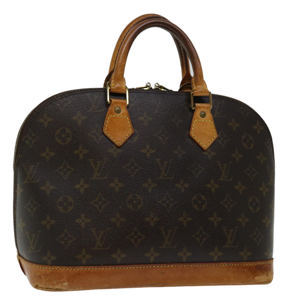 LOUIS VUITTON Monogram Alma Hand Bag M51130 LV Auth 67802