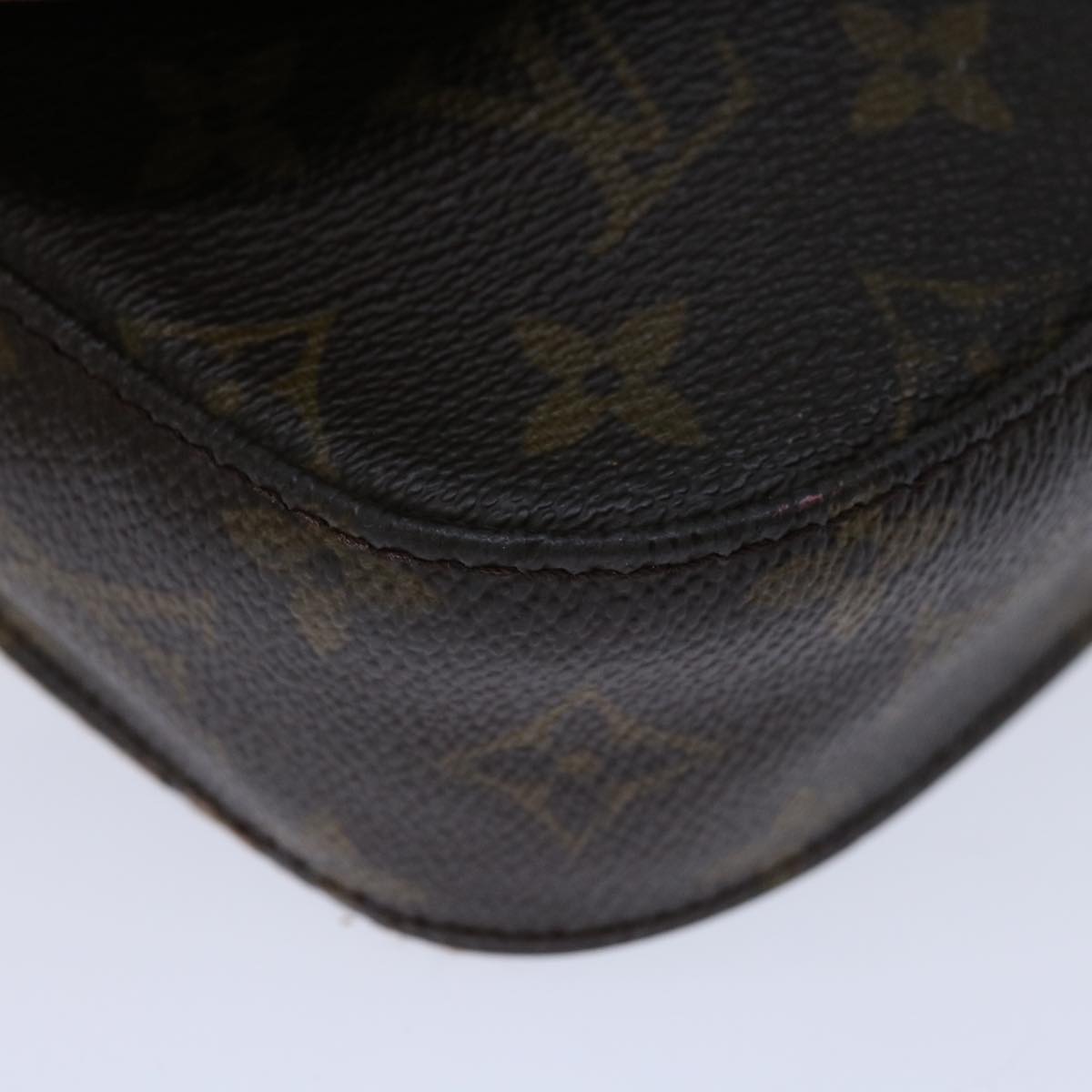 LOUIS VUITTON Monogram Saint Cloud PM Shoulder Bag M51244 LV Auth 67887