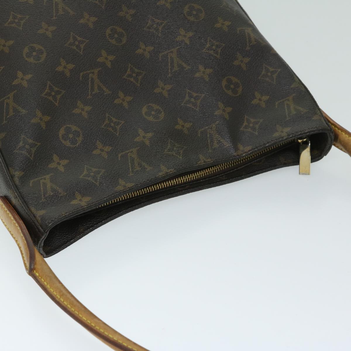 LOUIS VUITTON Monogram Looping GM Shoulder Bag M51145 LV Auth 67924