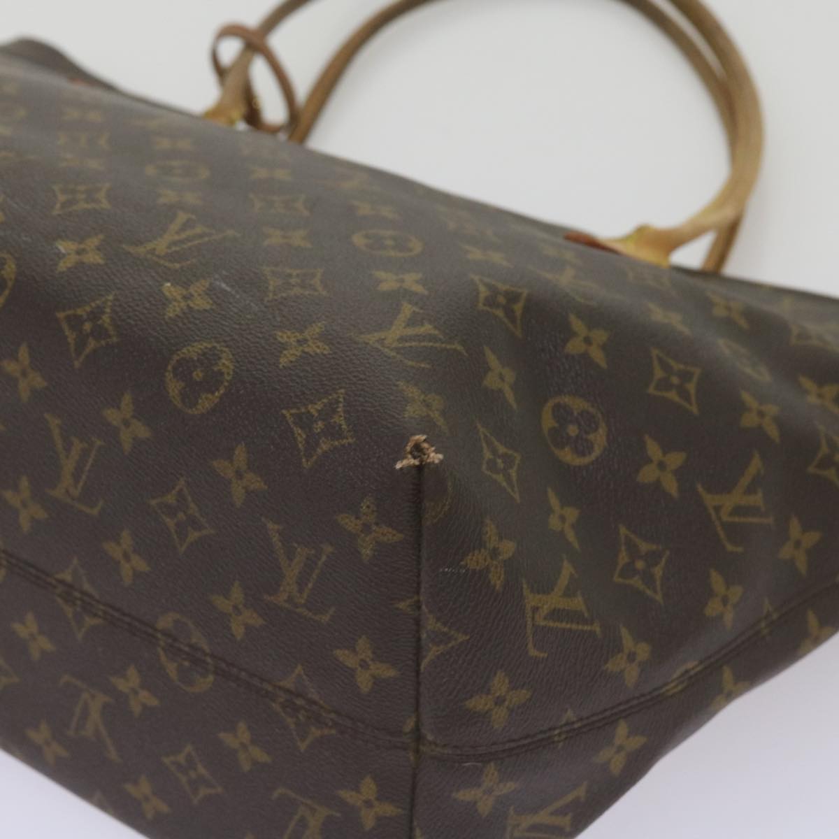 LOUIS VUITTON Monogram Raspail MM Tote Bag M40607 LV Auth 67932