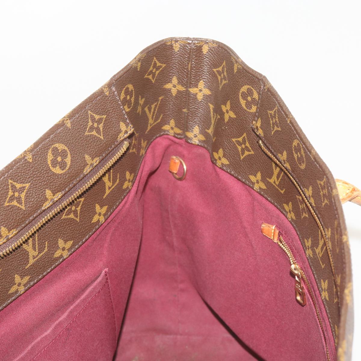 LOUIS VUITTON Monogram Raspail MM Tote Bag M40607 LV Auth 67932