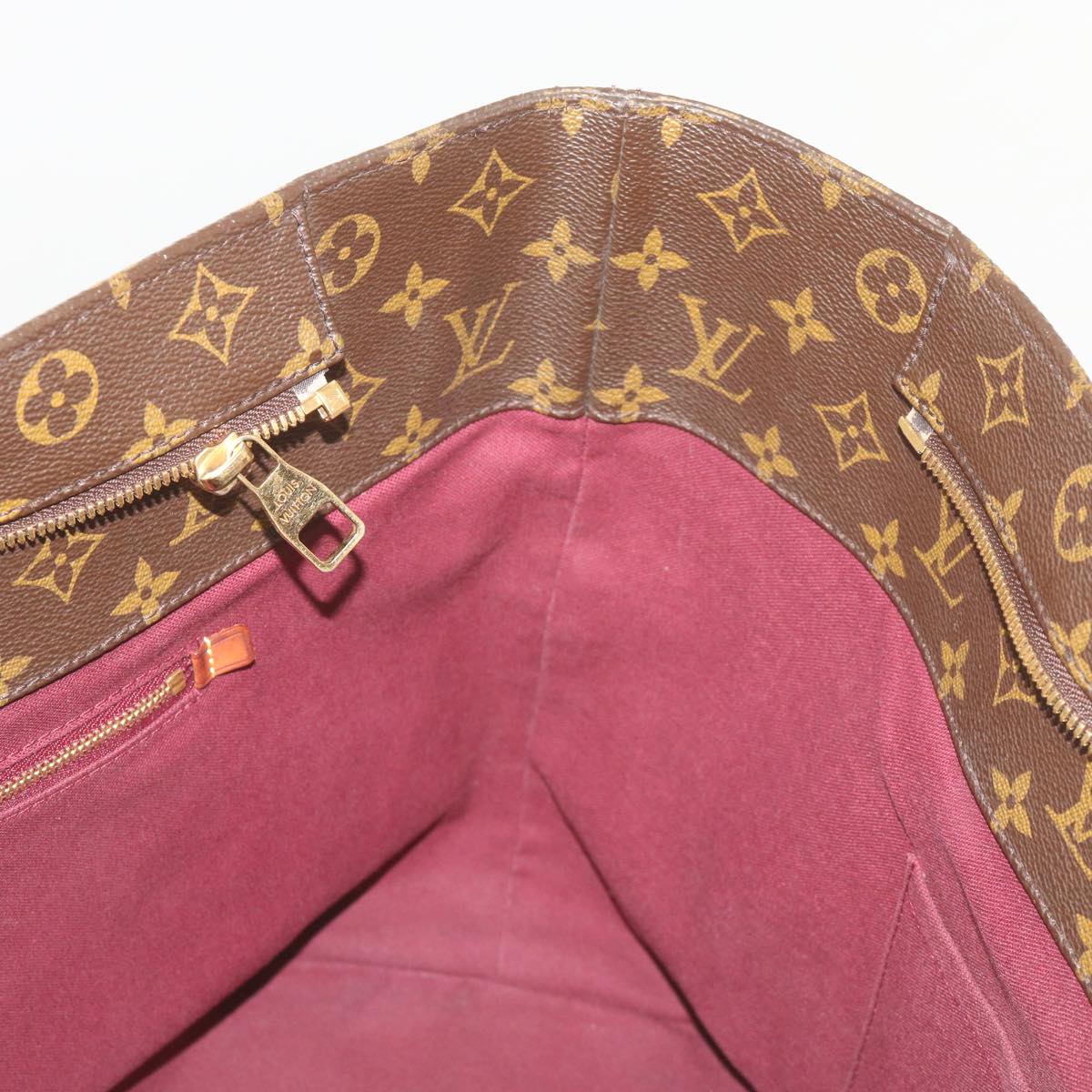 LOUIS VUITTON Monogram Raspail MM Tote Bag M40607 LV Auth 67932