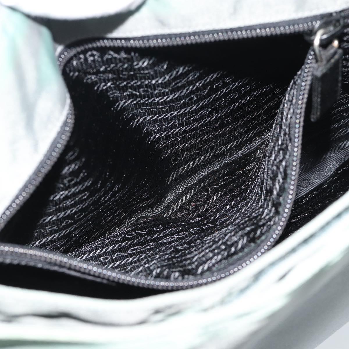 PRADA Shoulder Bag Nylon Khaki Auth 68087
