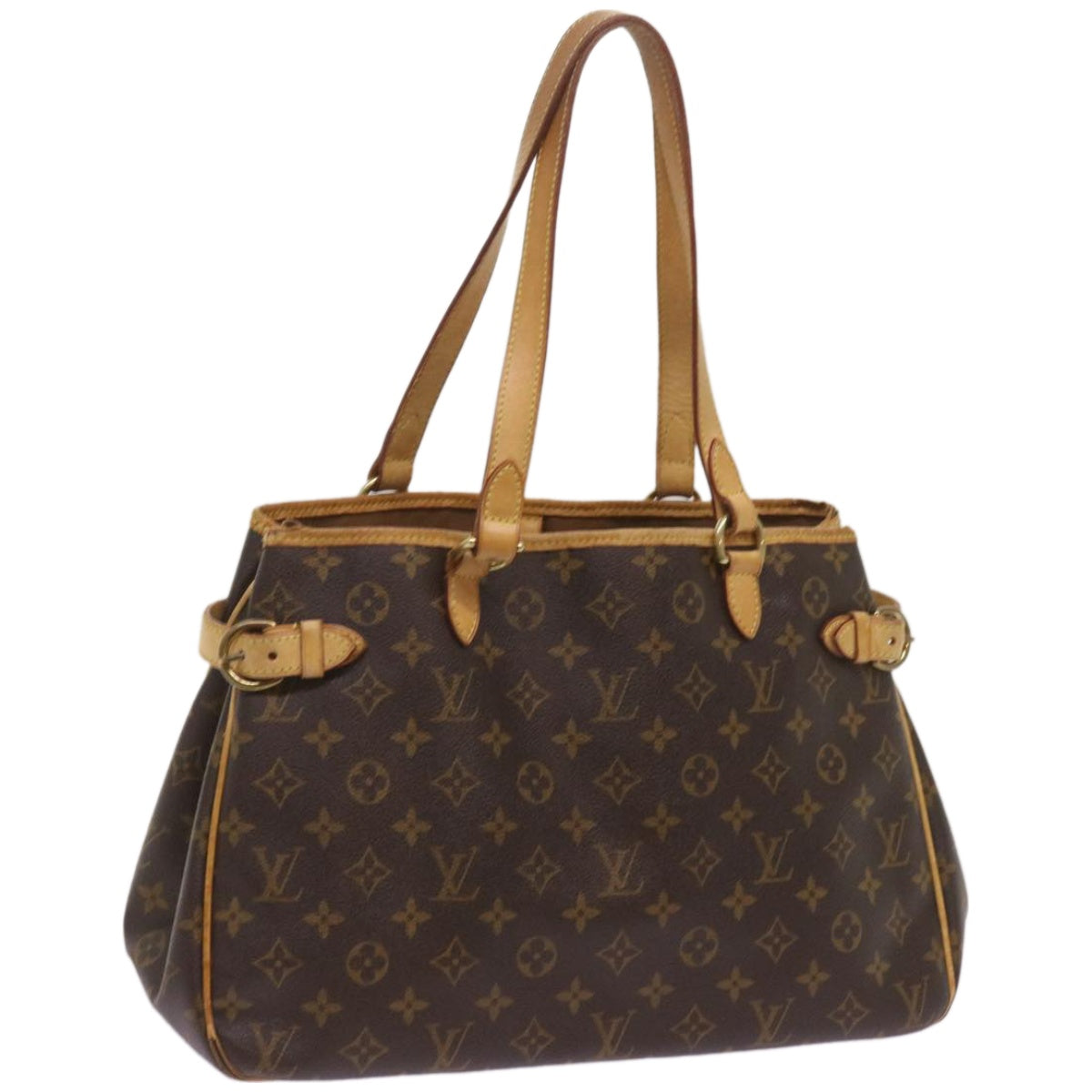 LOUIS VUITTON Monogram Batignolles Horizontal Tote Bag M51154 LV Auth 68130