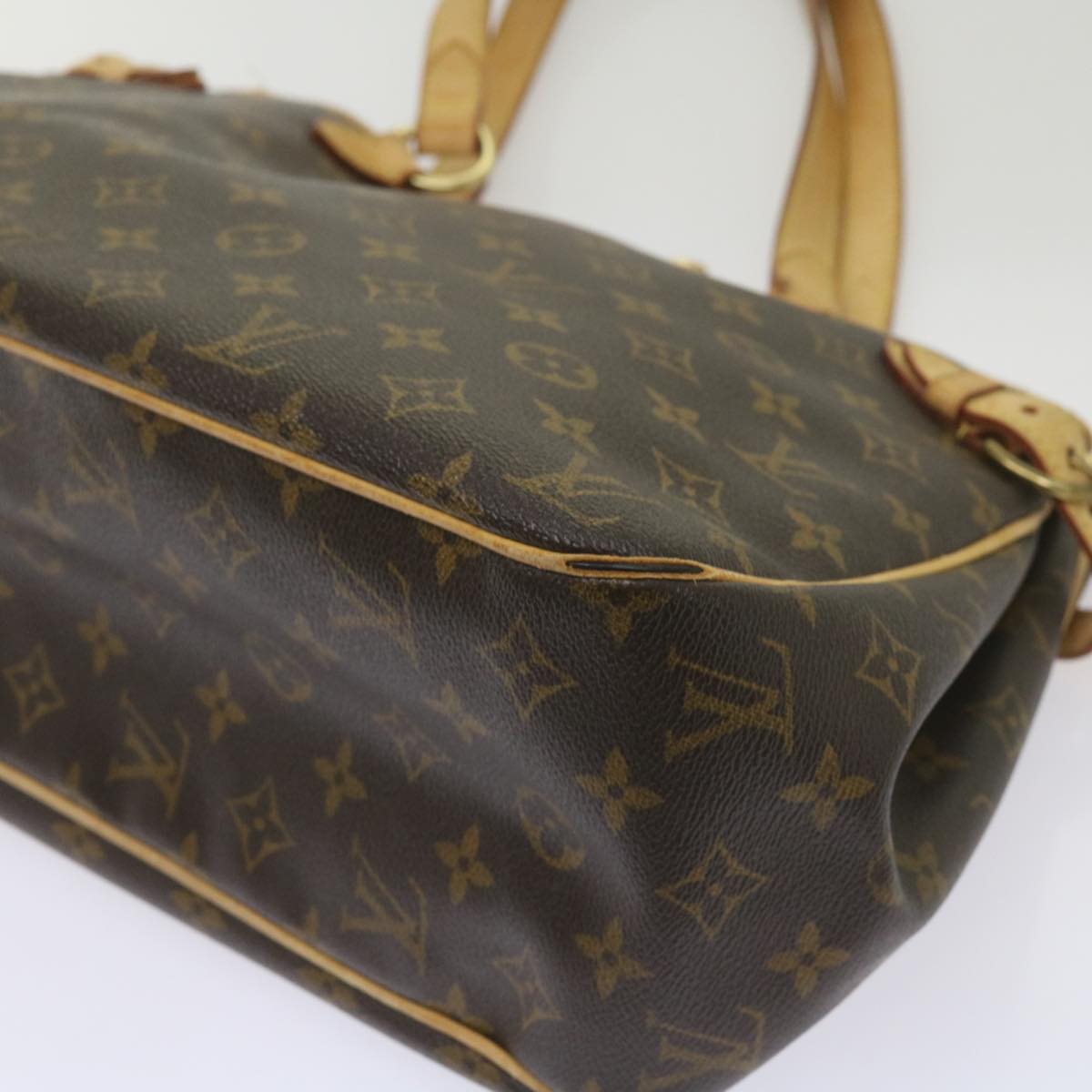 LOUIS VUITTON Monogram Batignolles Horizontal Tote Bag M51154 LV Auth 68130