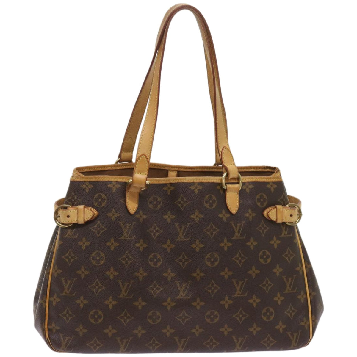 LOUIS VUITTON Monogram Batignolles Horizontal Tote Bag M51154 LV Auth 68130