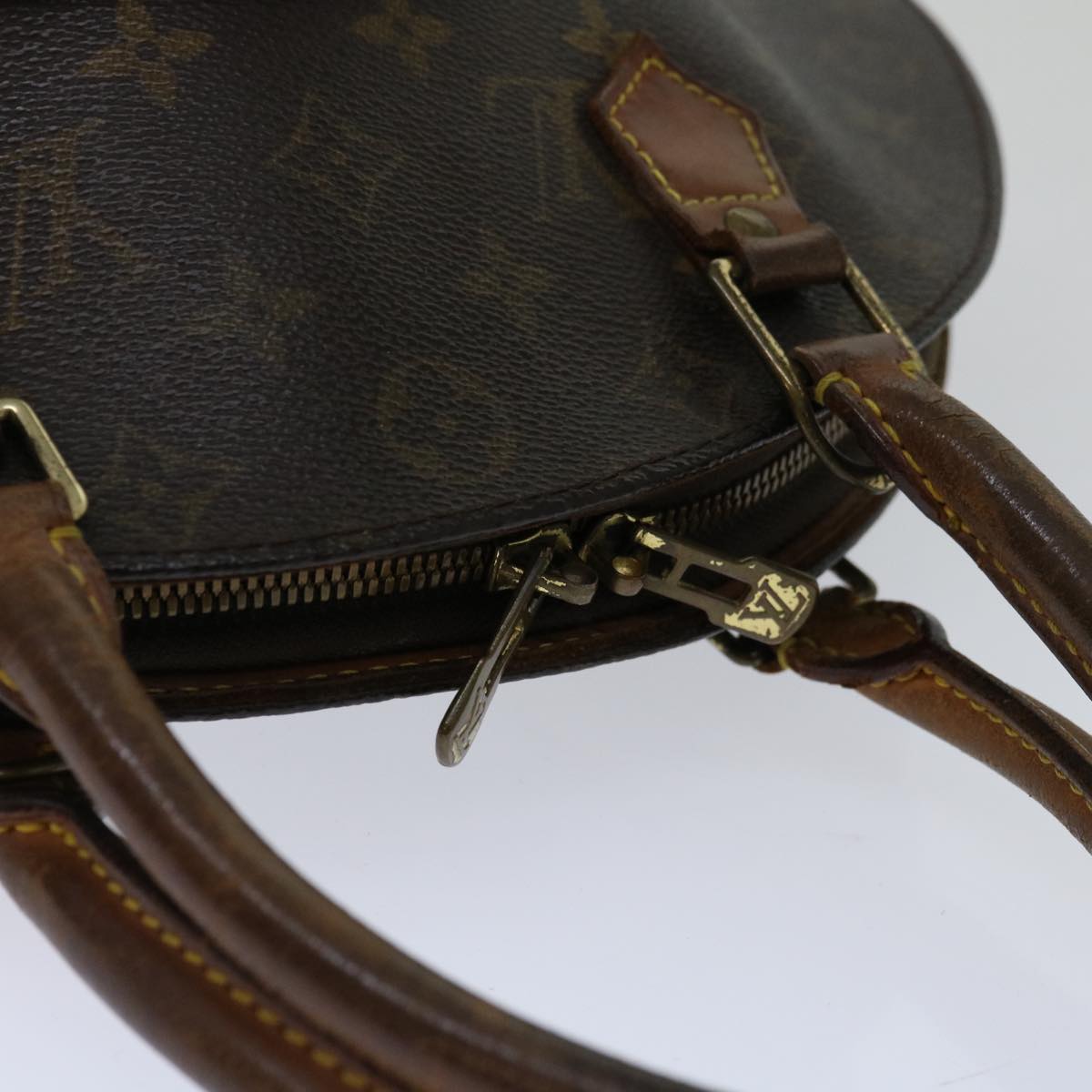 LOUIS VUITTON Monogram Ellipse MM Hand Bag M51126 LV Auth 68182