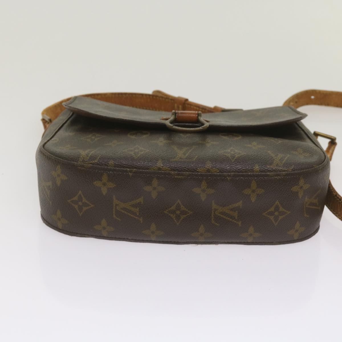 LOUIS VUITTON Monogram Saint Cloud GM Shoulder Bag M51242 LV Auth 68217