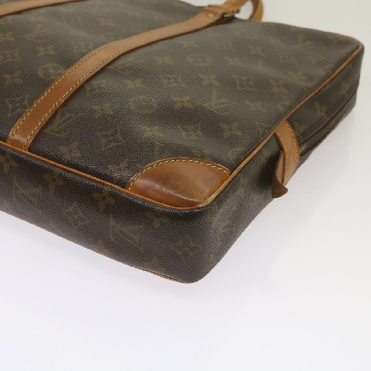 LOUIS VUITTON Monogram Porte Documents Voyage Business Bag M53361 Auth 68298