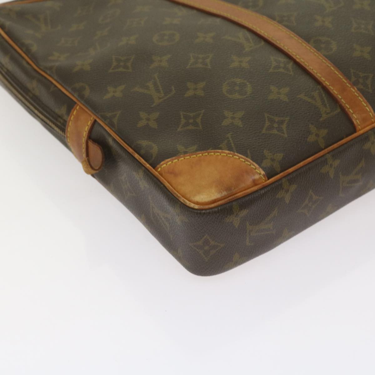 LOUIS VUITTON Monogram Porte Documents Voyage Business Bag M53361 Auth 68298