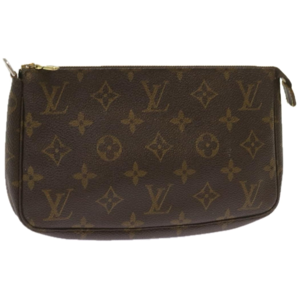 LOUIS VUITTON Monogram Pochette Accessoires Pouch M51980 LV Auth 68307