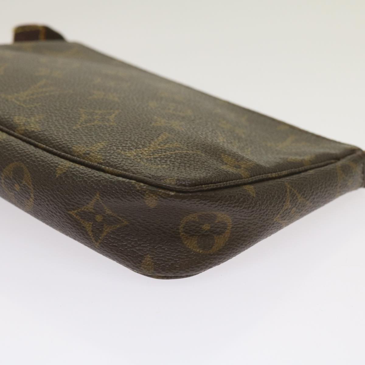 LOUIS VUITTON Monogram Pochette Accessoires Pouch M51980 LV Auth 68307